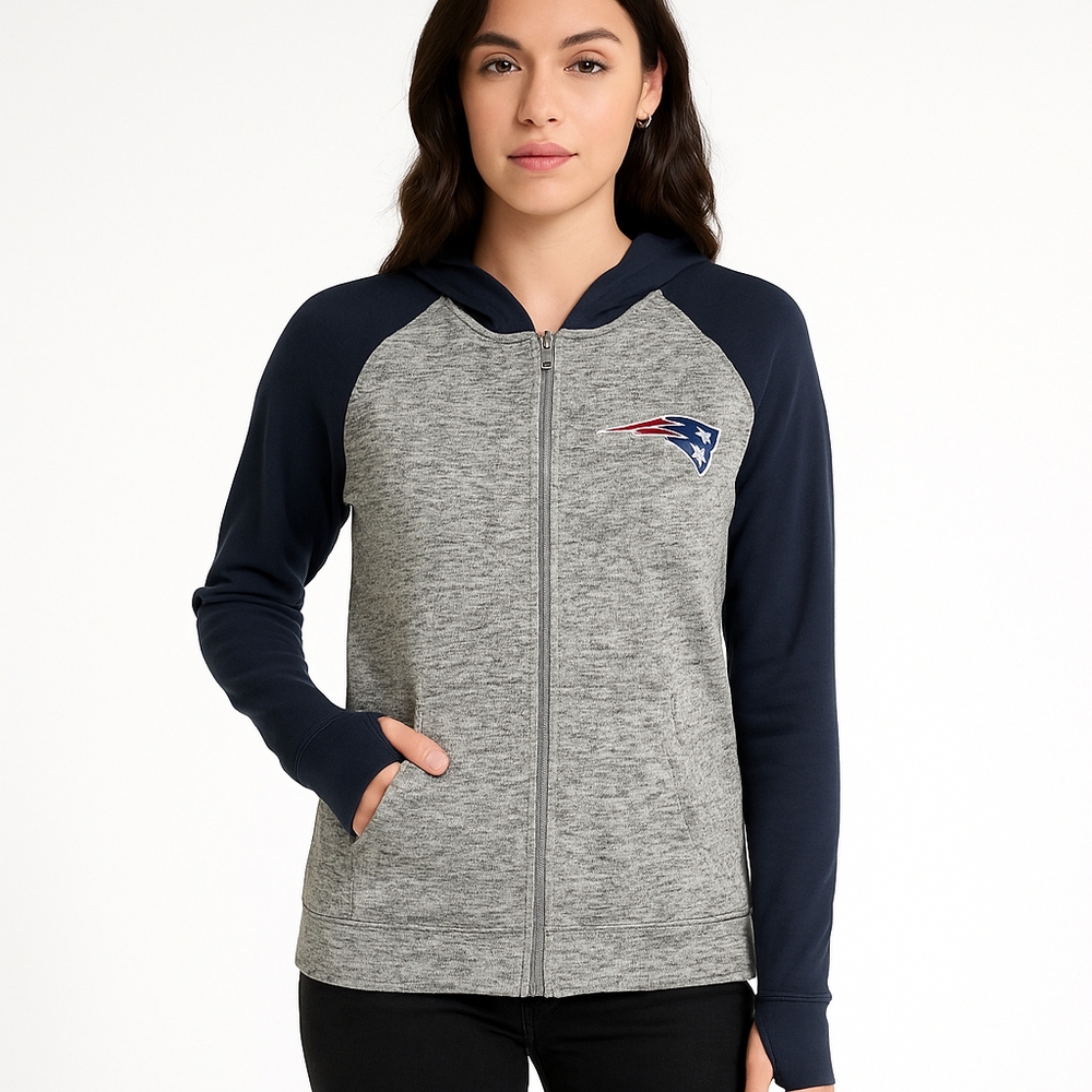 NFL TEAM Apparel zip hoodie women's size XL